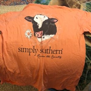Simply southern cow shirt